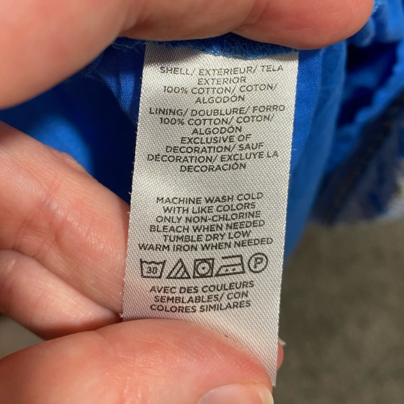 Ann Taylor Blue and Yellow Floral Maxi Dress - Picture 8 of 8